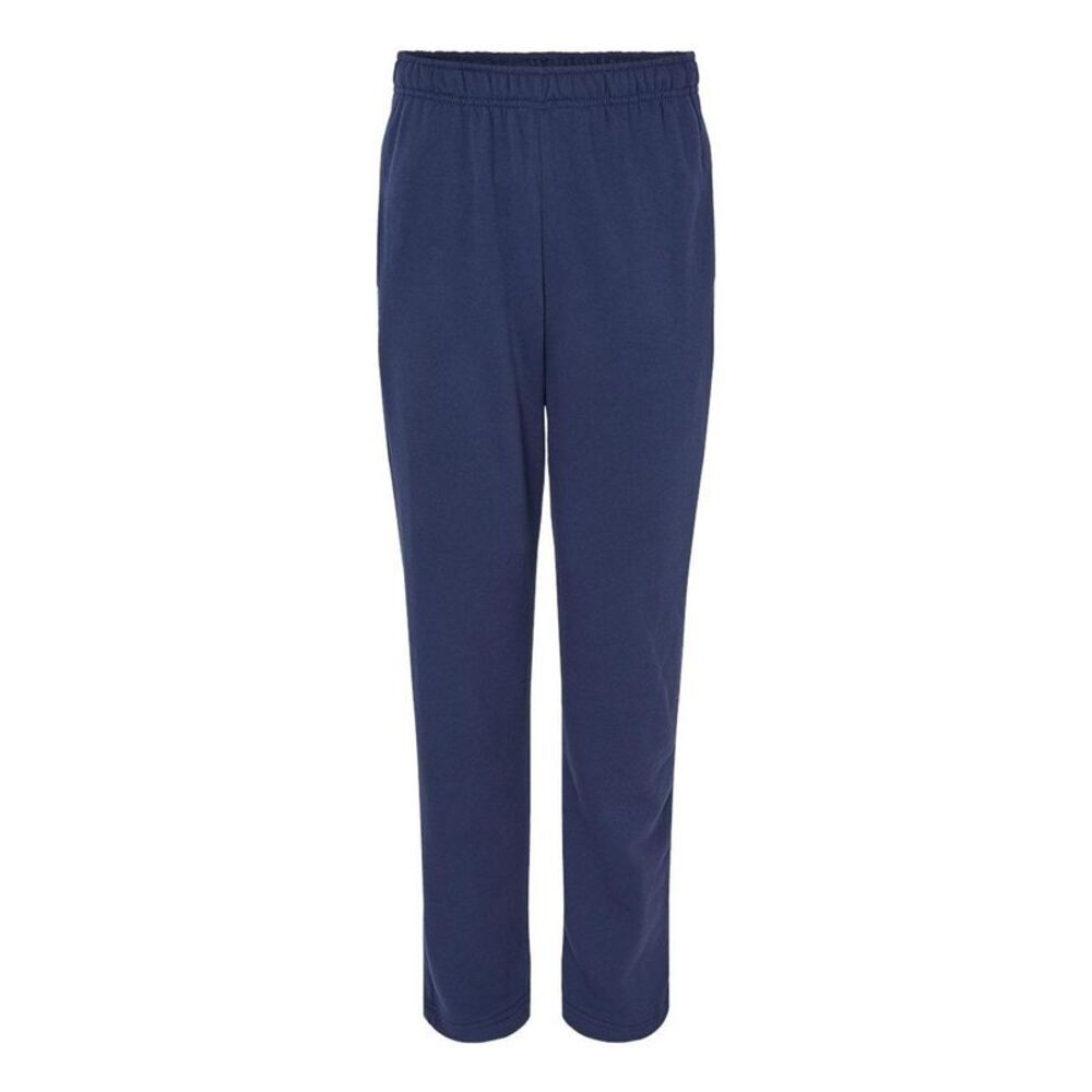 Sponge Fleece Straight Leg Sweatpants / Navy